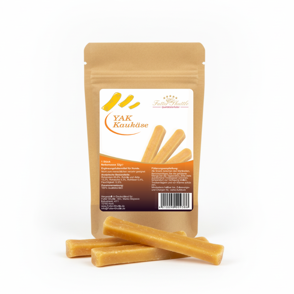 YAK Kaukäse – 1 Stück ca. 32 g - aus Originaler Yak-Milch