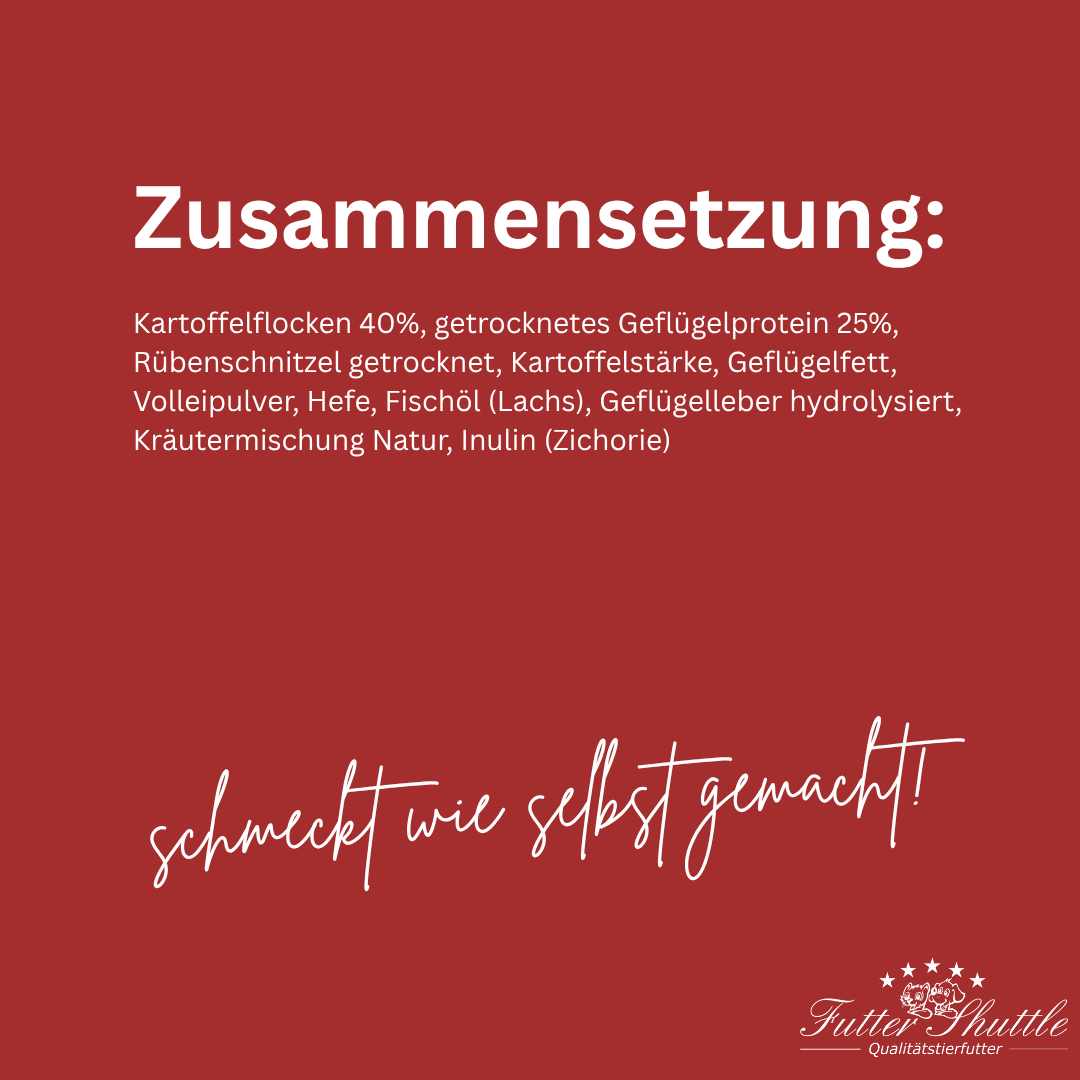 Super Premium Geflügel & Kartoffel 10kg - Allergiker Hundefutter Trockenfutter - Getreidefrei 