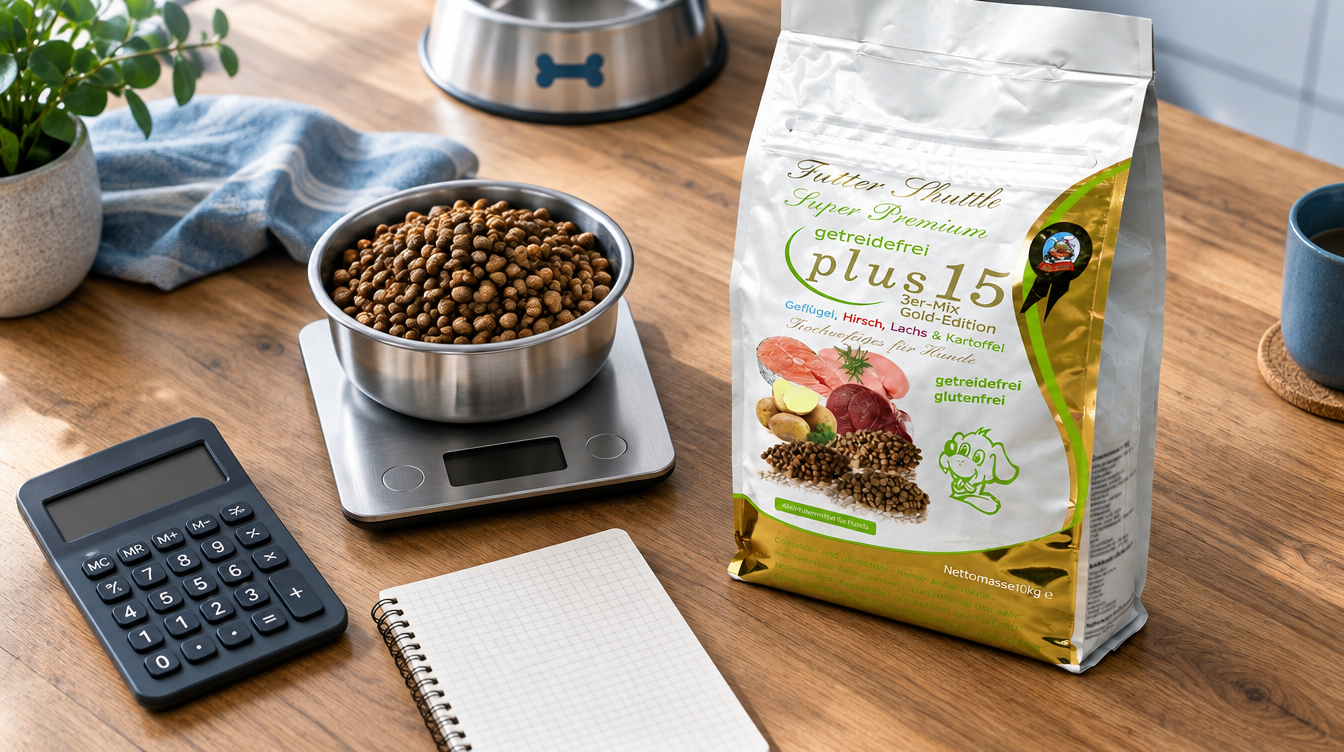 Was kostet Hundefutter pro Tag? Tagesrationen fair vergleichen