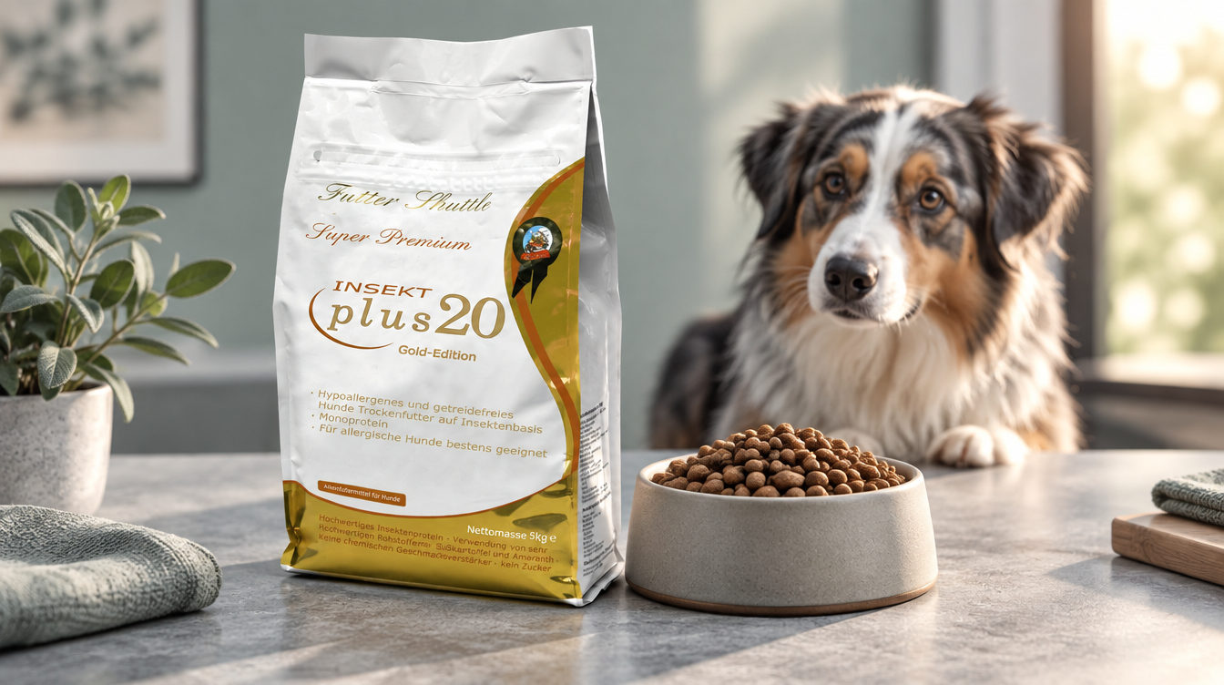 Insektenprotein im Hundefutter: Rezepturen bewusst vergleichen