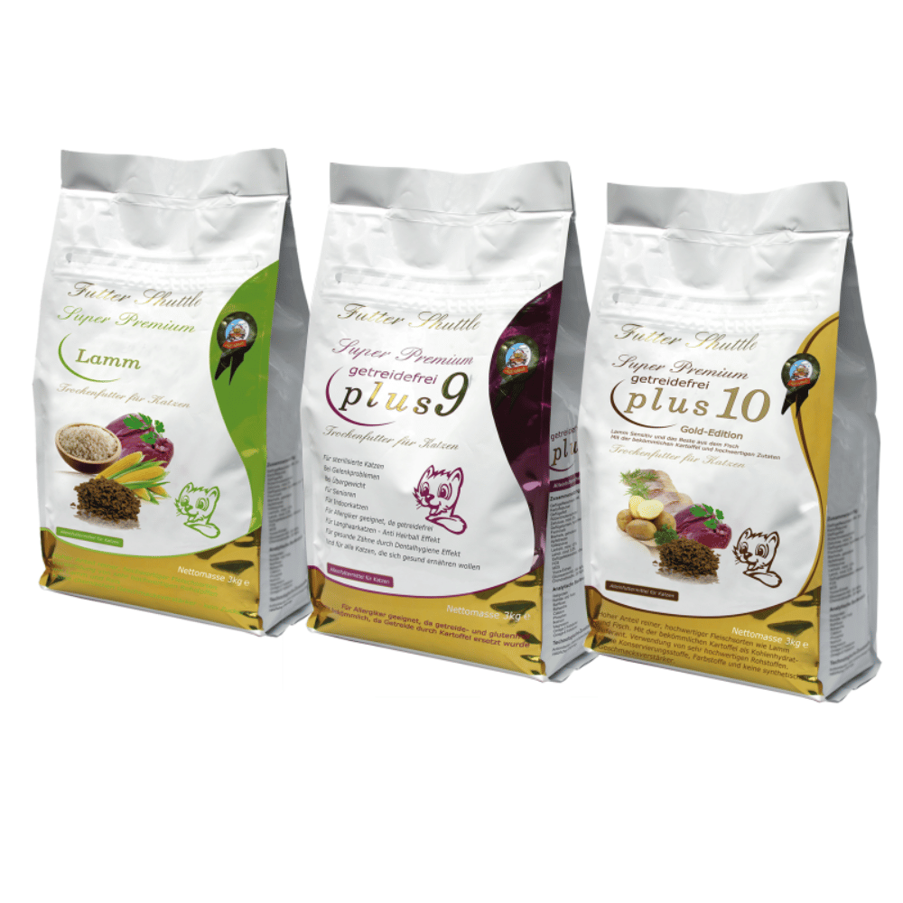 Angebot Katzen Trockenfutter – XL Sparpaket 18 kg Premium Mix
