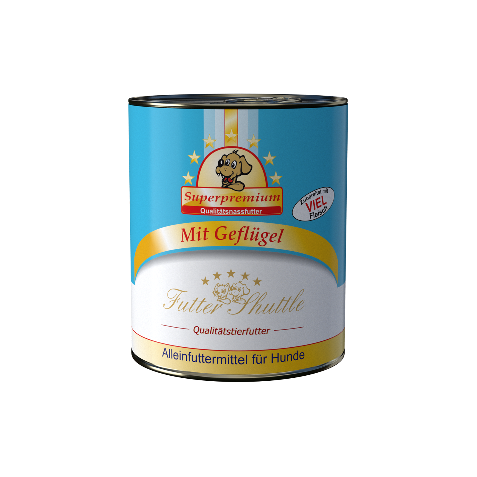 XL Sparpaket Hunde Nassfutter 54 × 800 g – Premium Metzgerqualität | Alleinfuttermittel für Hunde