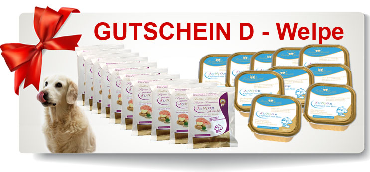 Welpenfutter Proben Gratis  | Gutschein D – Welpen Nassfutter und getreidefreies Welpen Trockenfutter Plus 18