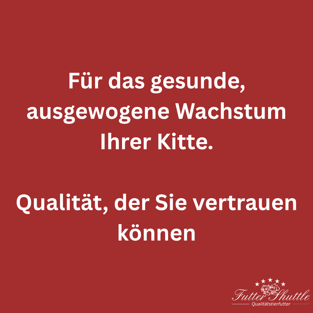 Kitten Trockenfutter 3kg in der höchsten Qualität - Super Premium Kitten Trockenfutter der Extraklasse - Mit besten Zutaten optimal groß werden. Spitzenqualität von Futter Shuttle
