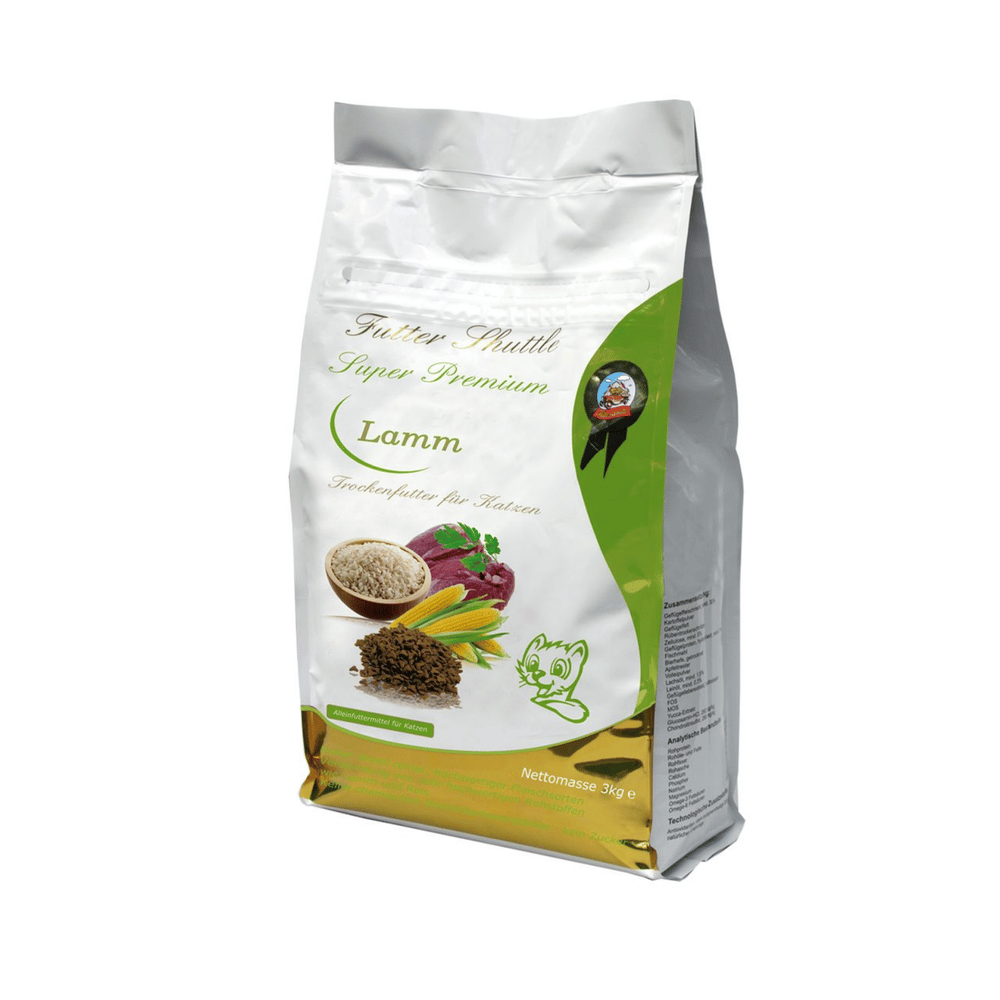 Angebot Trockenfutter für Katzen – 2 × 3 kg Lamm & Dreierlei Sparpaket