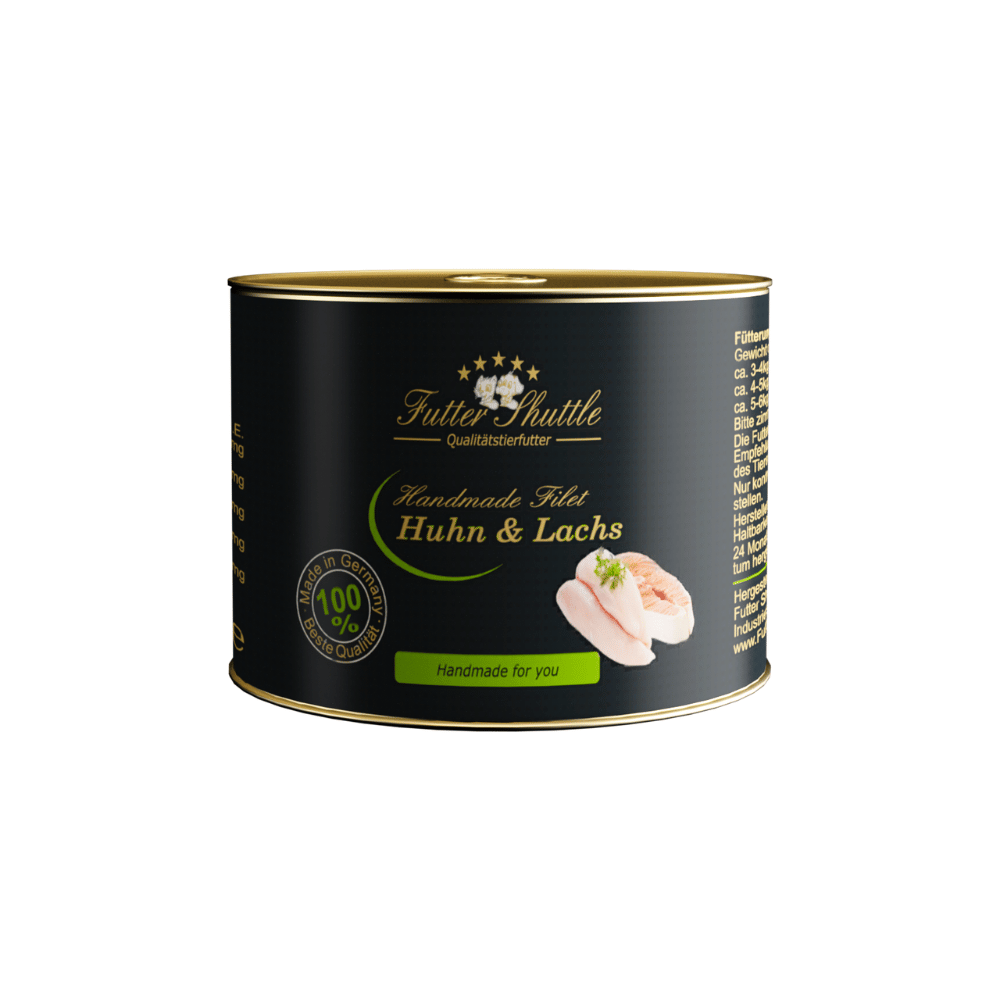 Handmade Katzenfutter nass – 24 × Filet Manufaktur Sparpaket