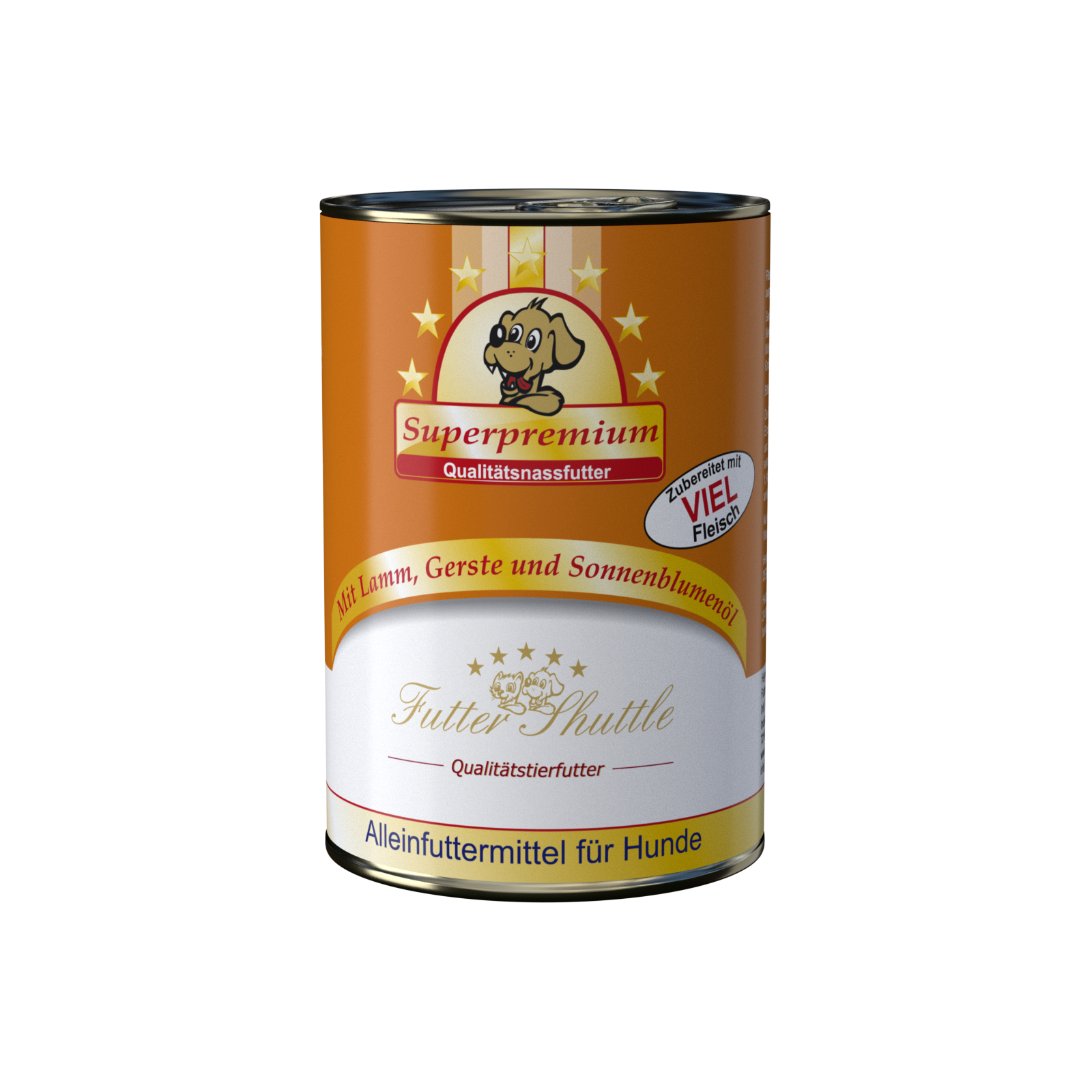 Angebot Hunde Nassfutter XL Sparpaket – Deutsches Metzger-Nassfutter Mix – 54 × 400 g Dosen