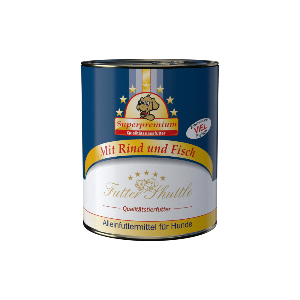 XL Sparpaket Hunde Nassfutter 54 × 800 g – Premium Metzgerqualität | Alleinfuttermittel für Hunde