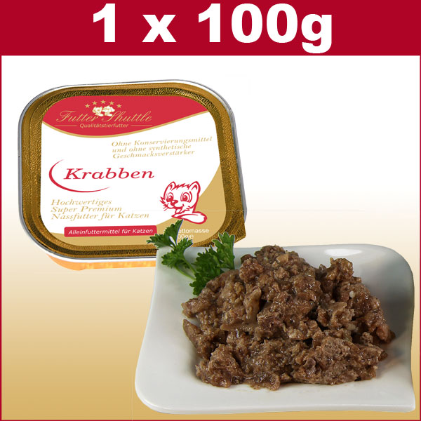 Angebot Katzen Nassfutter in höchster Qualität als XXXL Sparpaket. Praktische Portionsgerechte 100g Schalen. Spitzenqualiität von Futter Shuttle