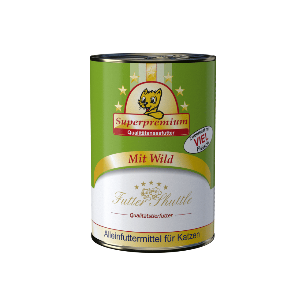 Katzenfutter nass – 72 × 400 g XXL Sparpack in Metzger-Qualität