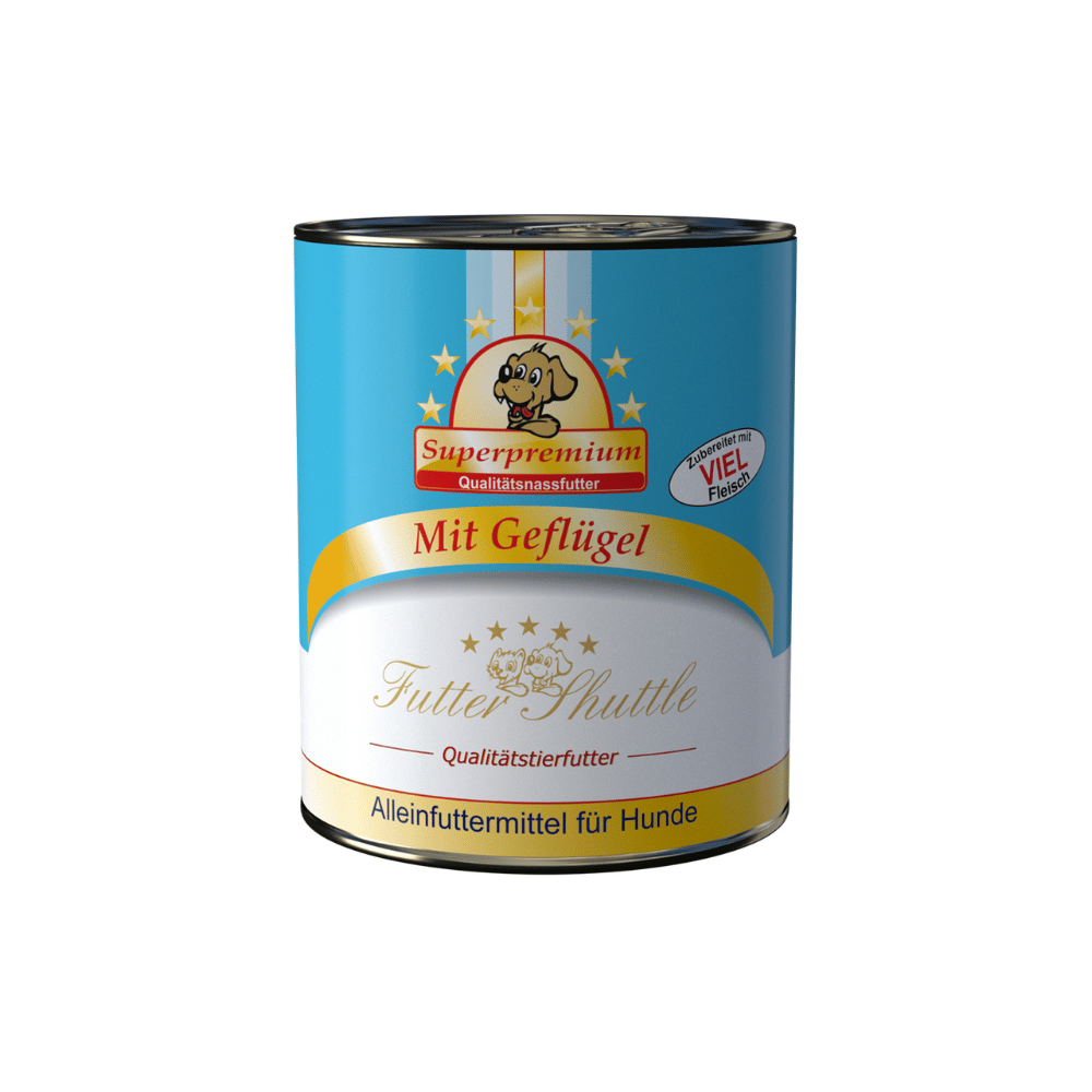 XL Sparpaket Hunde Nassfutter 54 × 800 g – Premium Metzgerqualität | Alleinfuttermittel für Hunde