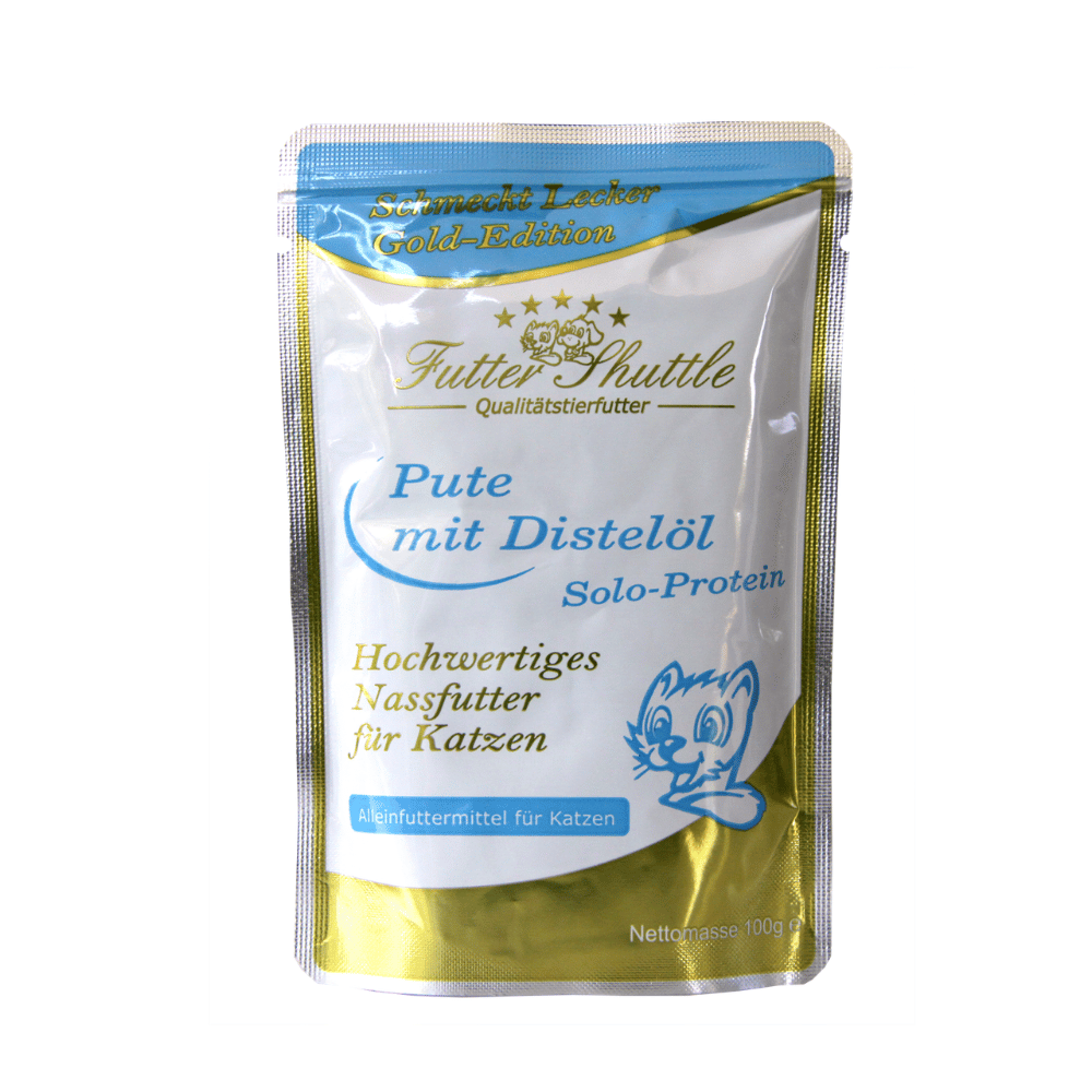 Sparpack Getreidefreies Katzenfutter Plus 10 & Gold Edition Nassfutter – Trocken- & Nassfutter Mix 3 kg + 12 × 100 g