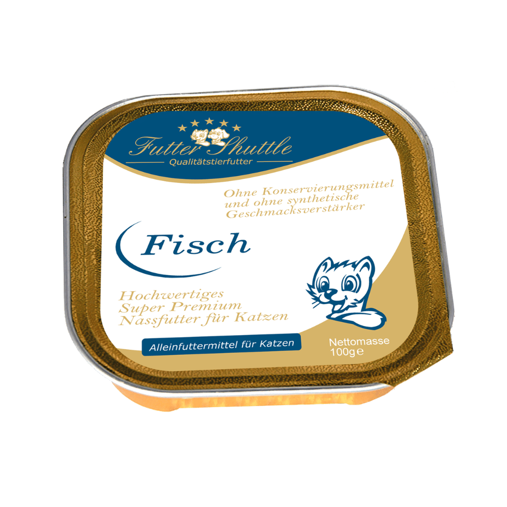 Günstiges Katzenfutter Nassfutter XL Sparpaket – 42 × 100 g Premium Schalen mit 7 Sorten