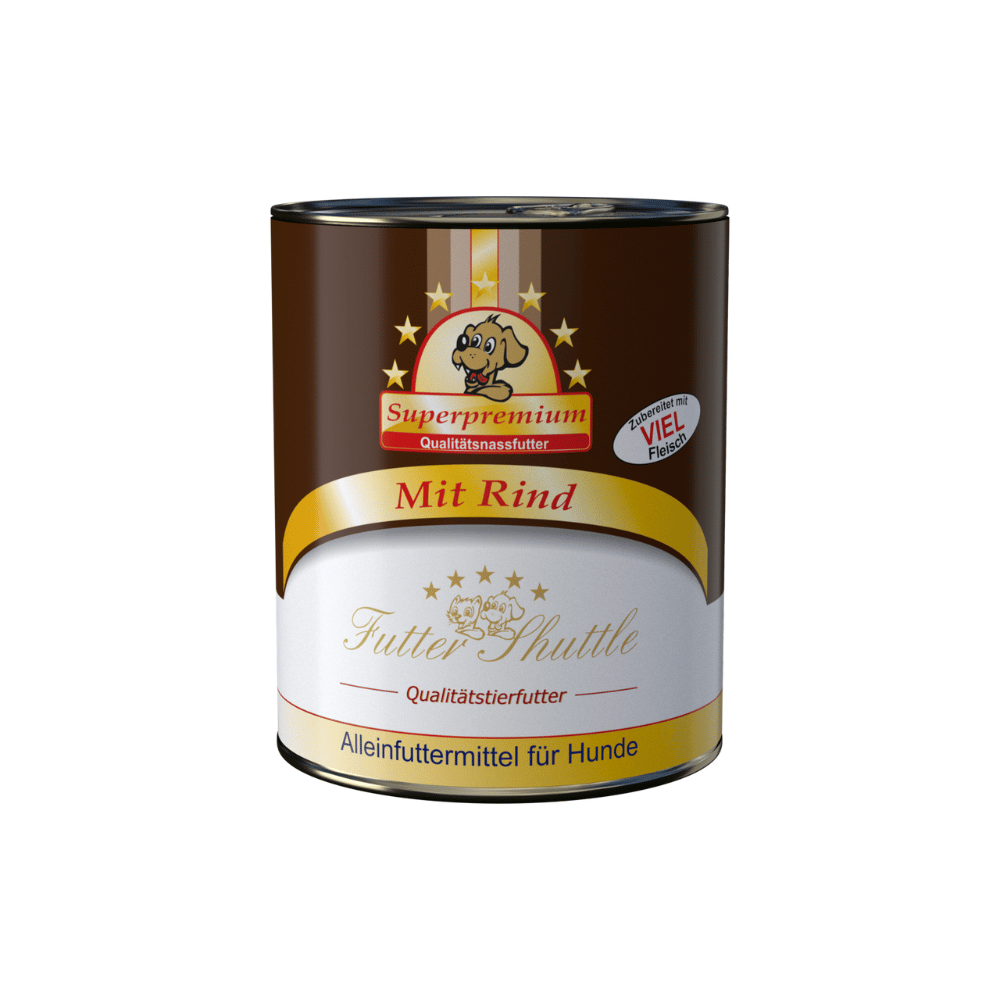 XL Sparpaket Hunde Nassfutter 54 × 800 g – Premium Metzgerqualität | Alleinfuttermittel für Hunde