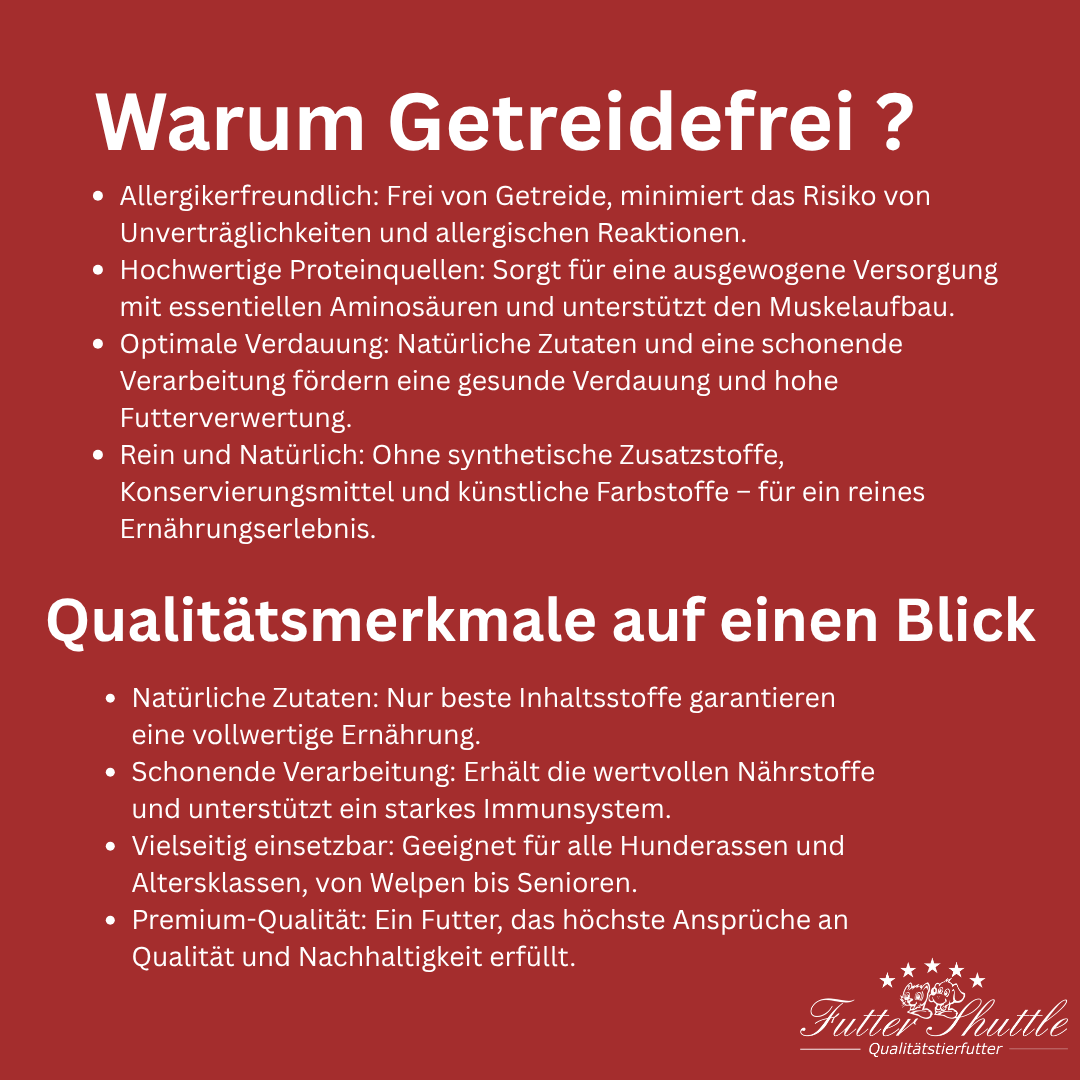 Super Premium Plus 18 100g Proben Getreidefreies Welpenfutter