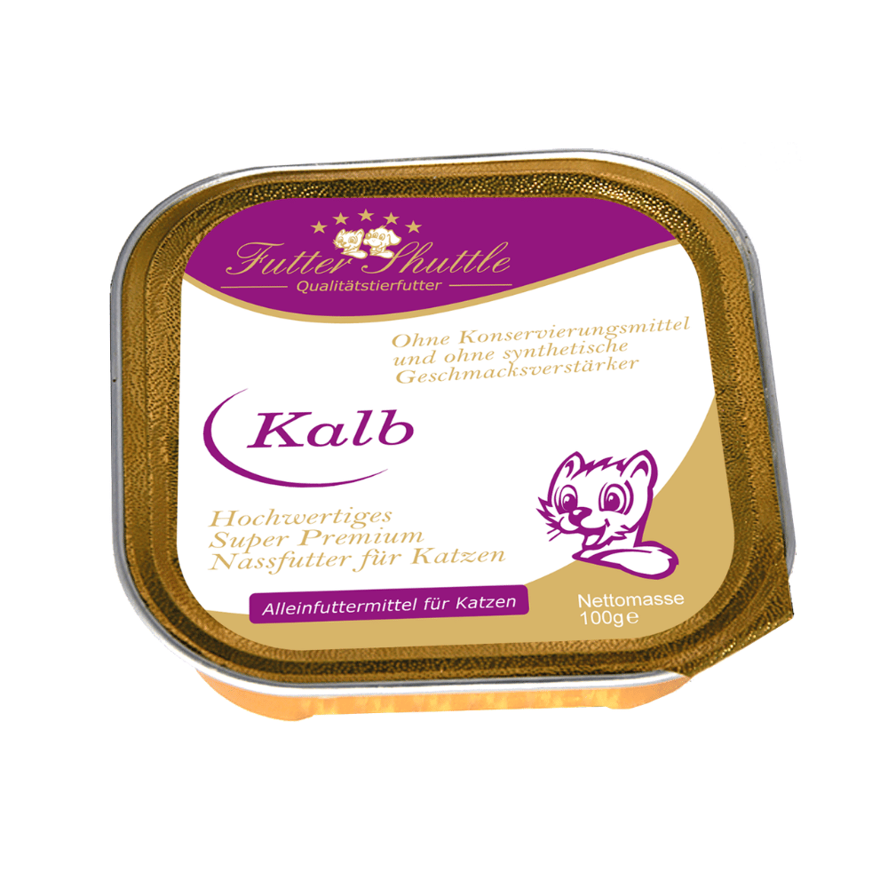 Günstiges Katzenfutter Nassfutter XL Sparpaket – 42 × 100 g Premium Schalen mit 7 Sorten