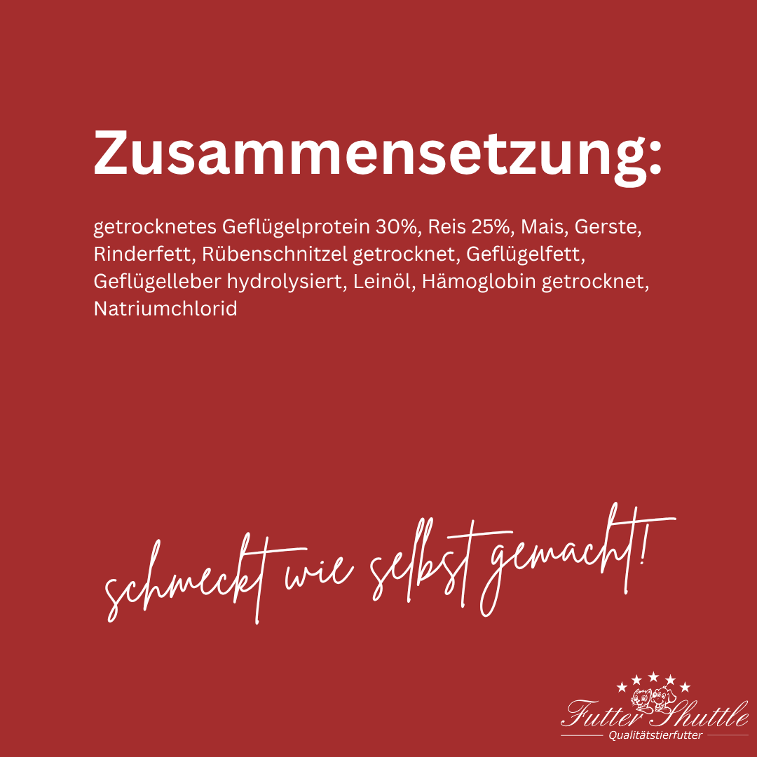 Super Premium Geflügel 10kg - Trockenfutter für Hunde