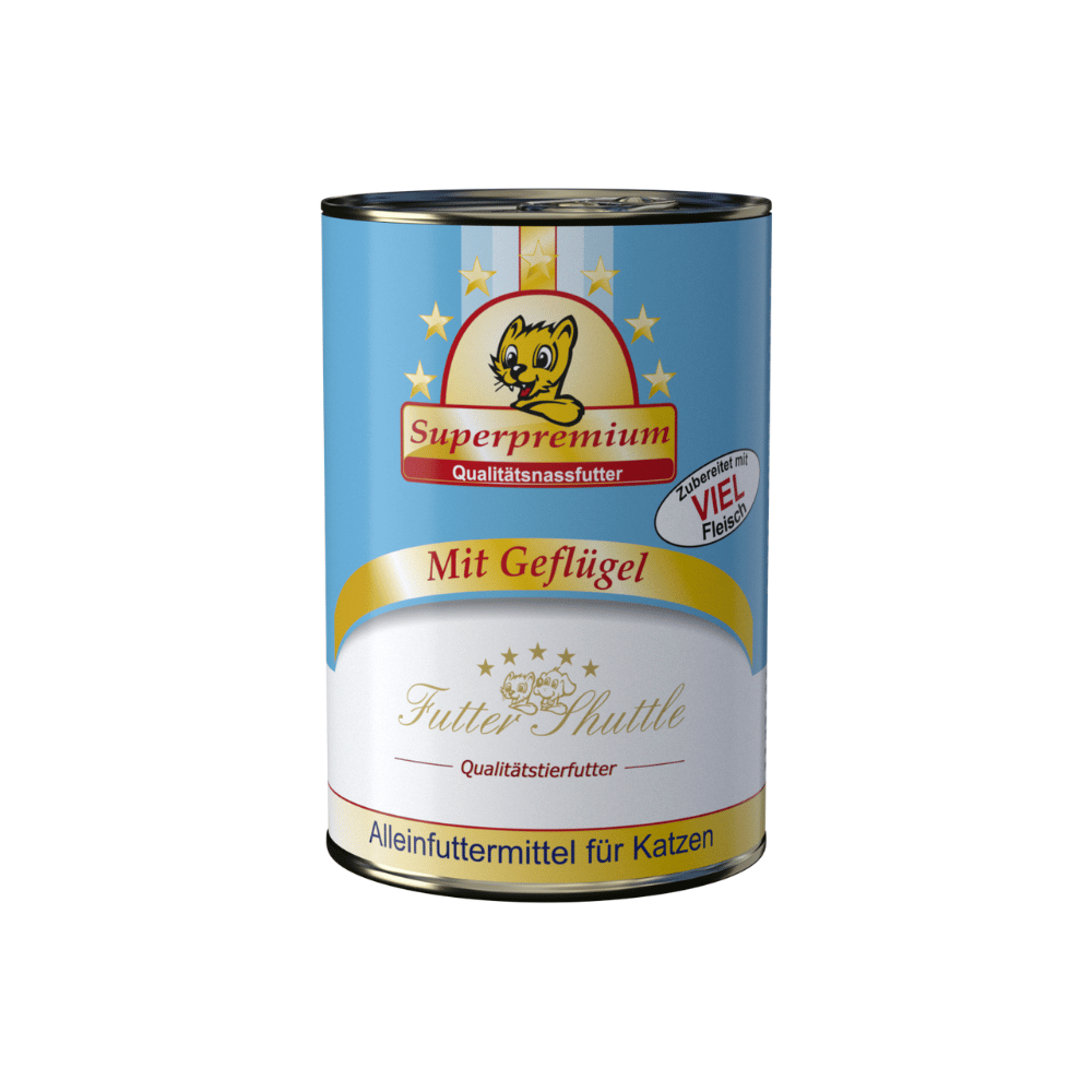 Katzenfutter nass – 72 × 400 g XXL Sparpack in Metzger-Qualität