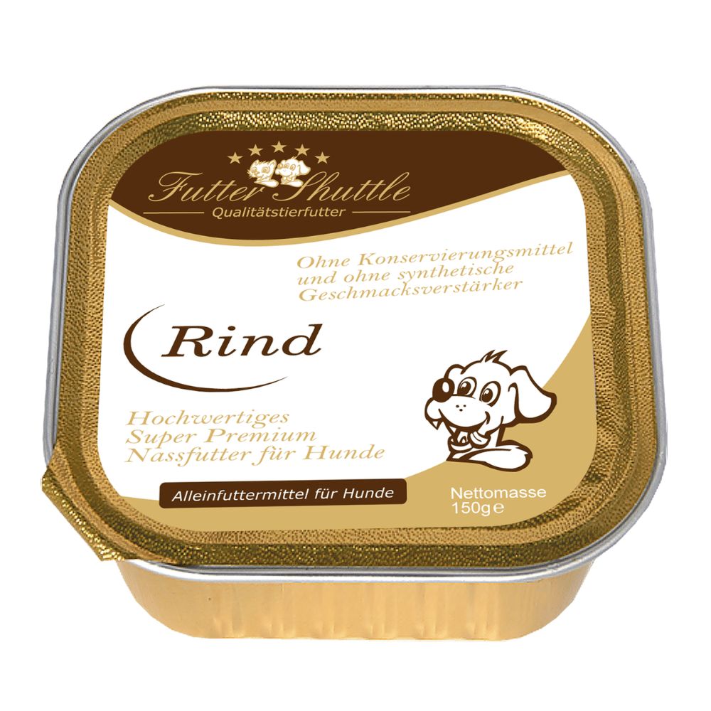 Angebot Hundefutter Nass XXL Sparset – 72 x 150 g Fleischmenü Mix