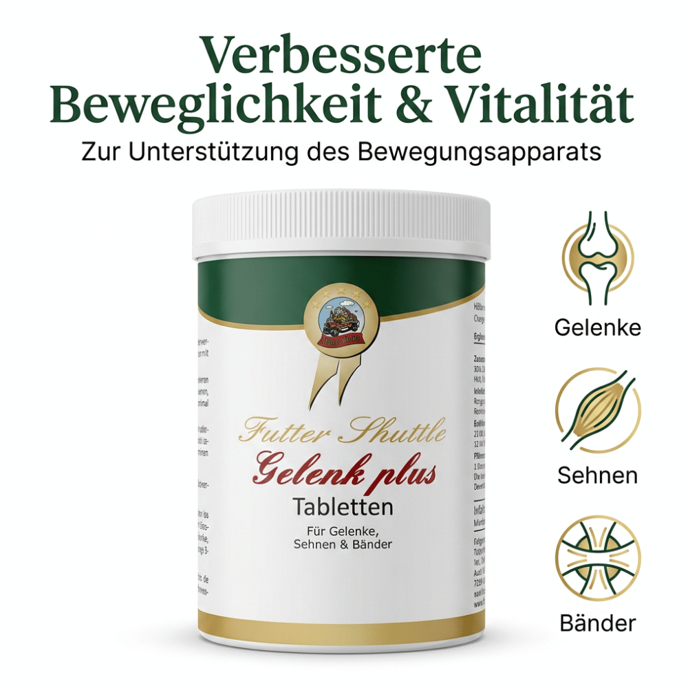 Futter Shuttle - Gelenk Plus 120g – Premium-Nahrungsergänzung für Hunde