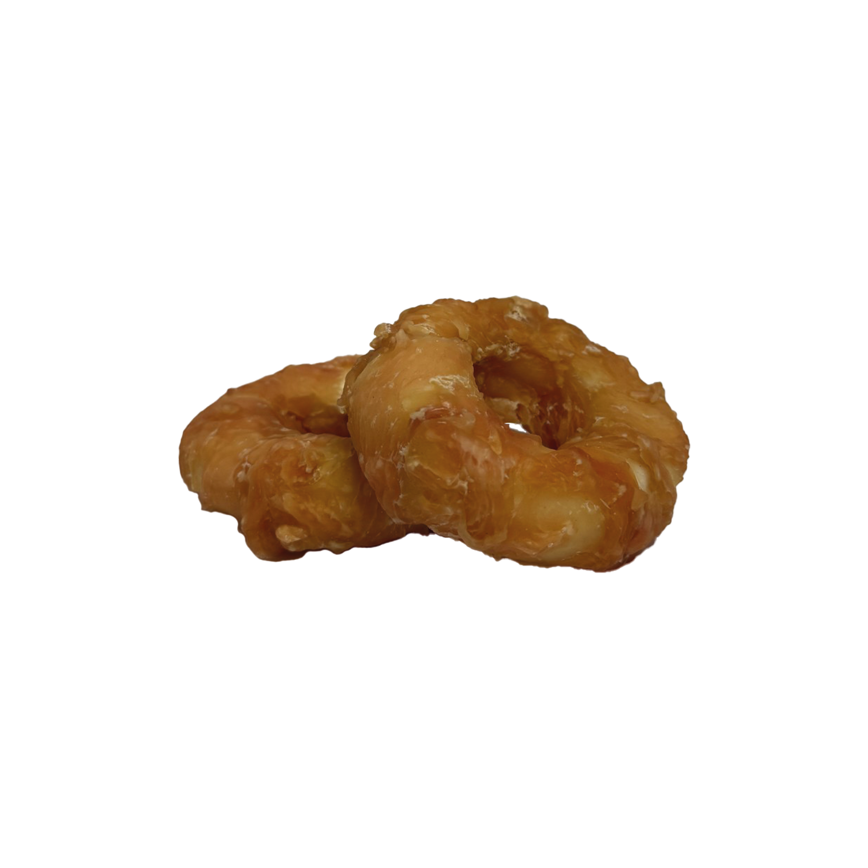 Rinderkopfhaut Donut Mini – 2 × 50 g mit Huhn