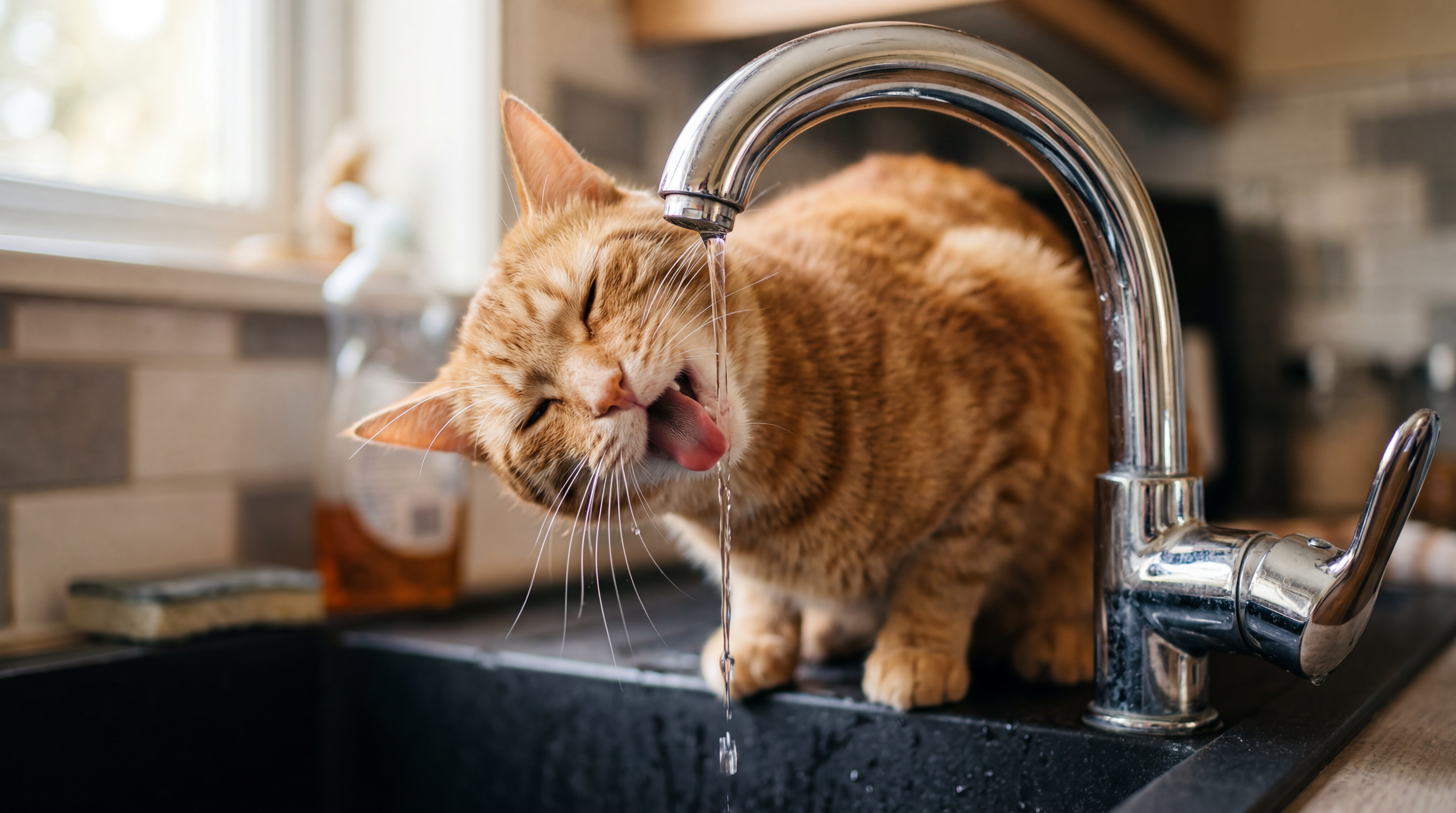 Warum trinkt meine Katze so viel? Ursachen & Bedeutung